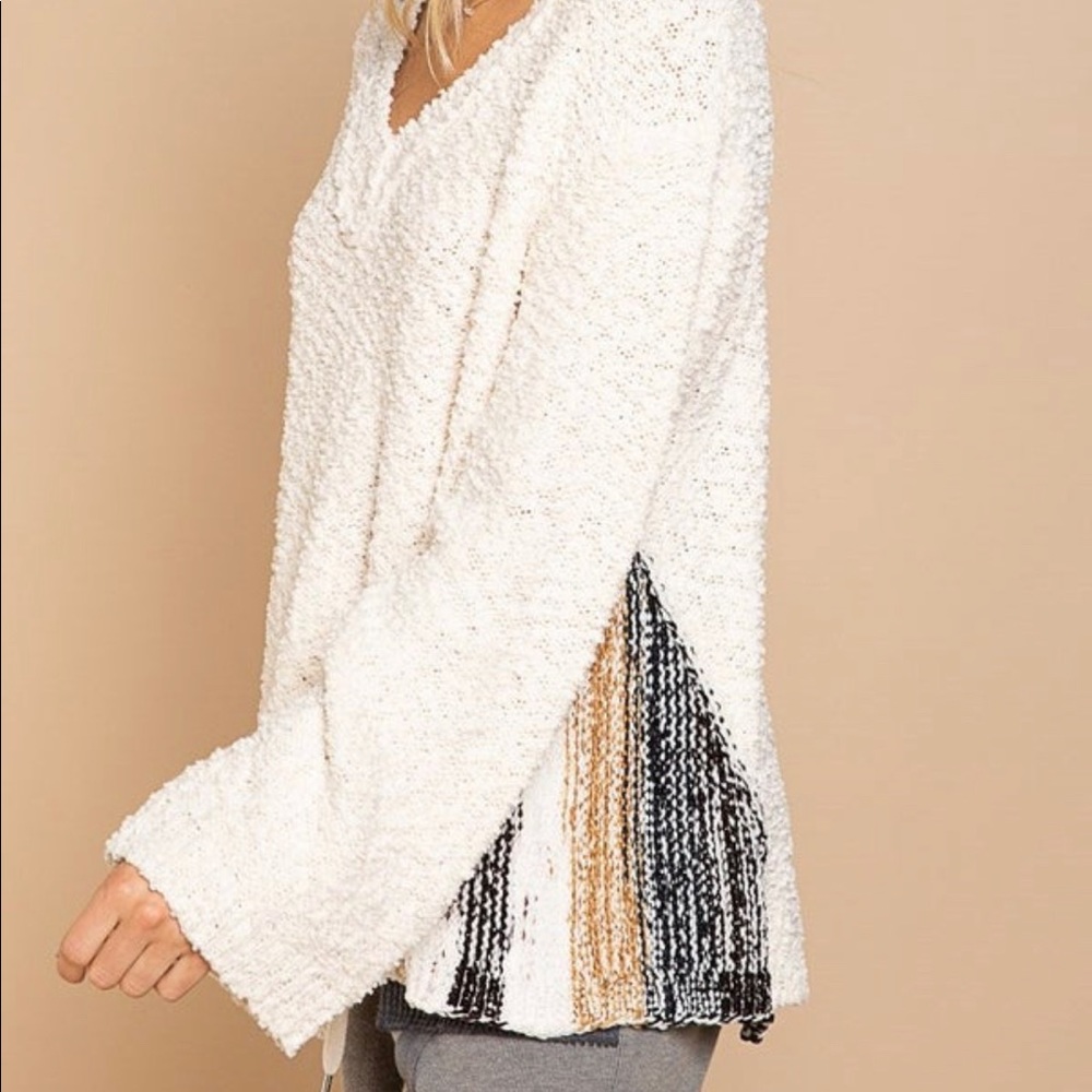 New POL brand popcorn sweater
